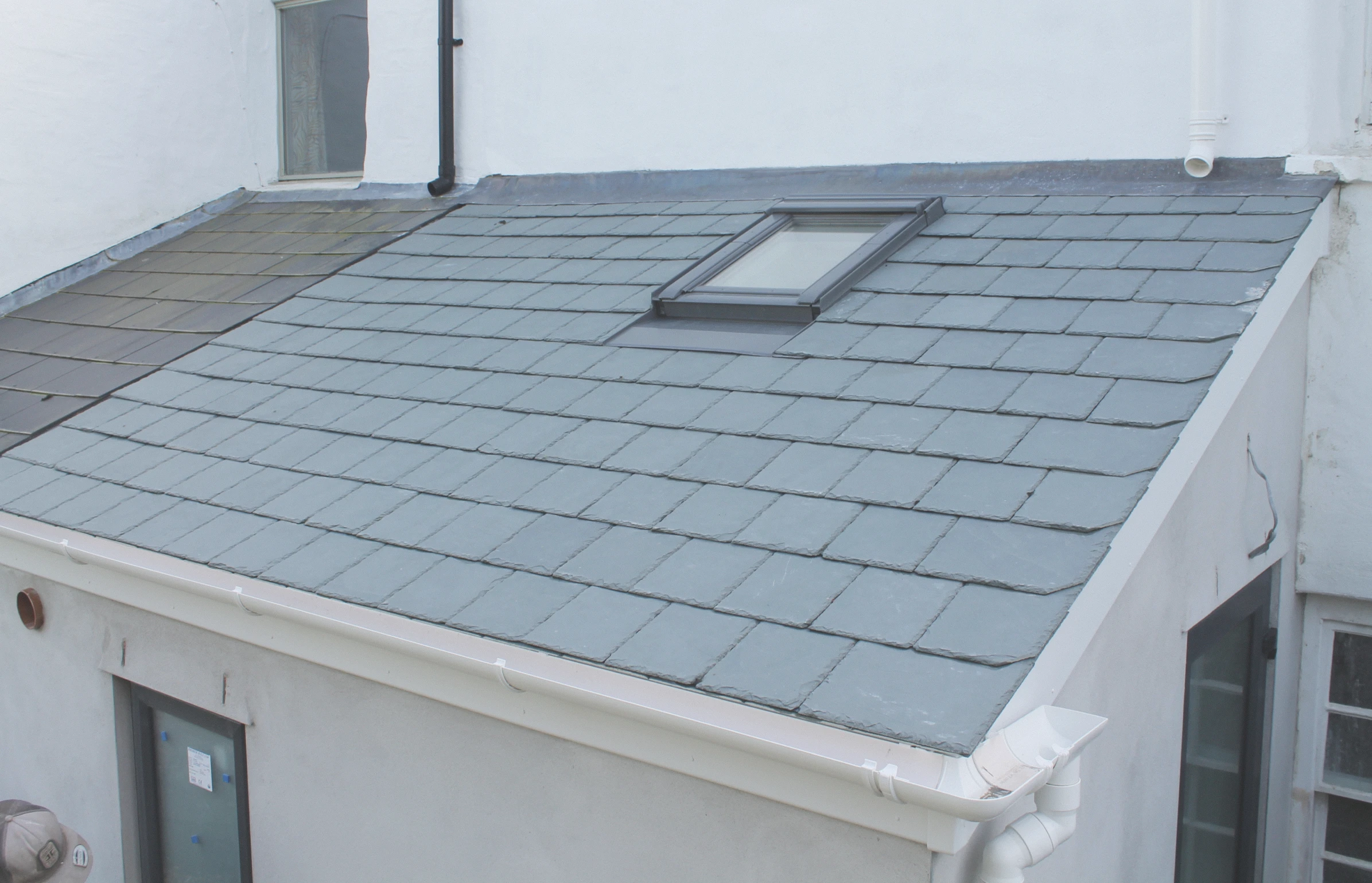 Extension roof in St Agnes, step 2